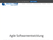 Tablet Screenshot of objectfab.de